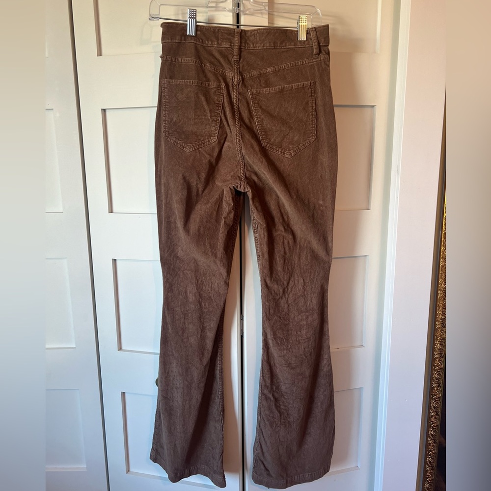 HOLLISTER Brown Bootcut Corduroy Pants